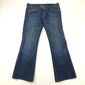 Fidelity Vintage 90s  Dragonfly ultra low rise flare jeans 31 x 29